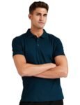 Van Heusen Men’s Cotton Regular Fit Polo T-Shirt