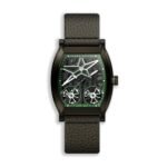 BRUNO MILANO Creative Skeleton Watch with Spinning Wheels and Star Design for Men and Boys