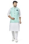 baaamboos Mens KURTA PYJAMA KOTI SET