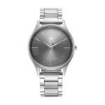 Fastrack Men Stunners Quartz Analog Grey Dial Metal Strap Watch for Guys-NR3291SM01/NT3291SM01