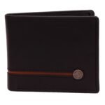 Fastrack Men’s Leather Original Black Bifold Multi Wallet (C0368Lbk02)