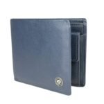 Cross Navy Men’s Wallet Stylish Genuine Leather Wallets for Men Latest Gents Purse with Money Coin and Card Holder Compartment (AC298072)