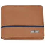HORNBULL Denial Leather Wallet for Men | Wallets Men with RFID Blocking | Mens Wallet Cognac Brown