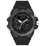 Carlington Analog-Digital Sports Watch Chronograph, Dual Time,Alarm, Stopwatch, Calendar, Water-Resistant, Shock-Resistant, Back Light Display. The Perfect Watch for Men-CT9140 Series