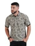 fanideaz Mens Half Sleeve Cotton Floral Printed Branded Polo T-Shirt for Mens || Polo T Shirt for Men || Stylish Tshirt for Men