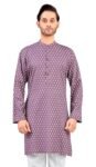 Studio Shringaar Men’s Cotton Relaxed Fit Straight Kurta