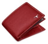 URBAN FOREST Charlie Red Leather Wallet for Men