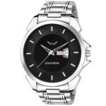 LOUIS DEVIN WT005 Stainless Steel Chain Analog Wrist Watch for Men