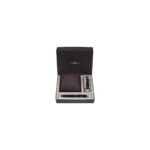 URBAN FOREST Weasley Brown Leather Wallet, Keyring & Pen Combo Gift Set for Men