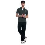 WOLLE Men’s Cotton Polo Regular Fit T-Shirt