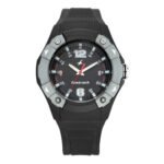Fastrack Silicone Trendies Analog Black Dial Men’s Watch-38057Pp02/Np38057Pp02, Band Color:Black