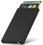 VOGARD Men’s Aluminium Metal RFID Protected Smart Pop Up Wallet | 7 Card Slots (06 Black)…