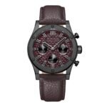 Police Analog Burgundy Dial Men’s Casual Watch