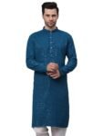 Jompers Men’s Chikankari Embroidered and Sequence Kurtas