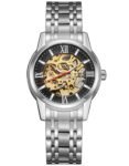 Kenneth Scott Men’s Black Dial Mechanical Watch – K22311-SBSB, Bracelet