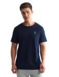 U.S. POLO ASSN. Men’s Cotton Solid Comfort Fit Loungewear T-Shirt