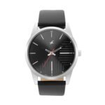 Fastrack Analog Black Dial Men’s Casual Leather Watch/NT3277SL02