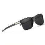 FEOMONE® Exclusive Rubber Coated Goggles For Men | Polarized Sunglasses | UV Protected Driving, Riding, Stylish, Anti glare Glasses (NEX-RTGRY)