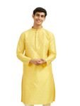 DIWAS BY MANYAVAR Men’s Art Silk Jacquard Weave Kurta (1pc)