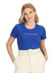 U.S. POLO ASSN. Women’s Cotton Slim Fit T-Shirt