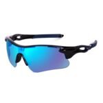 Dervin Non Polarized Oversized Sports Sunglasses for Men Women, Outdoor Cricket Cycling Hiking Fishing Sunglasses
