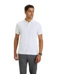 Symbol Premium Men’s Solid Super Soft Classic Polo T-Shirt: Regular Fit
