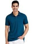Amazon Brand – Symbol Men’s Solid Cotton Rich Polo T Shirt | Collar Tshirts | Half Sleeves | Plain-Regular Fit (Available in Plus Size and Combo Pack of 2)