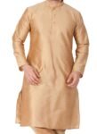 VASTRAMAY Men’s Cotton Regular Fit Tunic Tunic