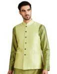 Amazon Brand – Symbol Men Lightweight Nehru Jacket