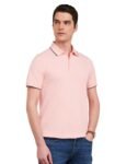 Symbol Premium Men’s Cotton Stretch Solid Polo T-Shirt (Regular Fit | Pique Knit)