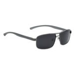ROYAL SON Men Retro Rectangle Polarized Sunglasses