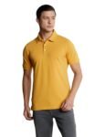 Symbol Premium Men’s Cotton Stretch Solid Polo T-Shirt (Regular Fit | Pique Knit)