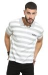 fanideaz Mens Half Sleeve Cotton Striped Branded Polo T-Shirt for Mens || Polo T Shirt for Men || Tshirt for Men Stylish