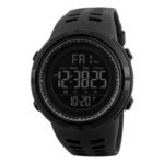SKMEI Men’s Digital Sports Watch 50m Waterproof LED Military Multifunction Smart Watch Stopwatch Countdown Auto Date Alarm – 1251