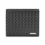 Cross Edgy Slim Leather Wallet for Men Latest Gents Purse with Card Holder Compartment | Regular Size Bi-Fold Wallet for Men | Ideal Gift Option – Black