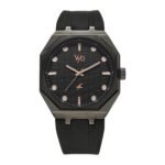 Fastrack Vyb Rebel Quartz Analog Black Dial Watch for Men