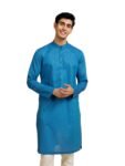 DIWAS BY MANYAVAR Men’s Cotton Self Textured Kurta (1pc)
