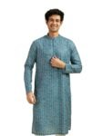 DIWAS BY MANYAVAR Men’s Cotton Blend Printed Kurta (1pc)