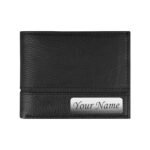 The Wallet Store Personalized Genuine Leather Wallet for Men | with Name Customization | Best Gift for Brother, Father, Husband, Boyfriend, etc