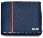 HORNBULL Miller Wallet for Men | Stylist Mens Wallet with RFID Blocking | Wallet Men Genuine Leather Navy | Gift for Men