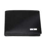 URBAN FOREST Fred Aniline Black Leather Wallet for Men