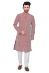 BE ACTIVE Men’s Pure Cotton Lucknowi Kurta Pyjama Set Colour