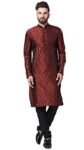 Jompers Men’s Silk Kurta Pyjama Set