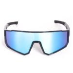 Dervin One Piece Shield Sports Oversized Visor Polarized Sunglasses for Men Women, Outdoor Cricket Cycling Hiking Fishing Sunglasses