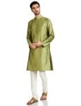 Amazon Brand – Symbol Men’s Cotton Blend Solid Kurta & Pyjama Set