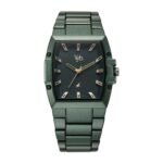 Fastrack Vyb Pioneer Quartz Analog Green Dial Watch for Men