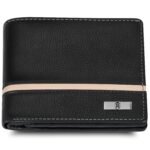 HORNBULL Denial Black/Cream Leather Wallet for Men | Wallets Men with RFID Blocking | Mens Wallet