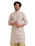 KISAH Men’s Indian Ethnic Wear Kurta for Wedding & Festivals | White