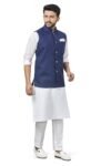 BE ACTIVE baaamboos Men Cotton Blend A-Line Kurta Pyjama
