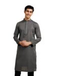 DIWAS BY MANYAVAR Men’s Art Silk Printed Kurta (1pc)